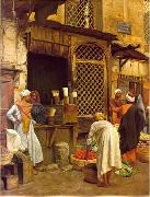 Arab or Arabic people and life. Orientalism oil paintings  489 unknow artist